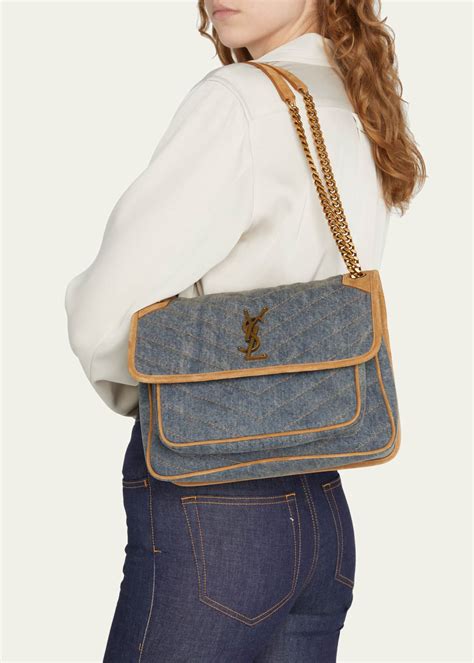 ysl borsa tote bag|ysl denim tote.